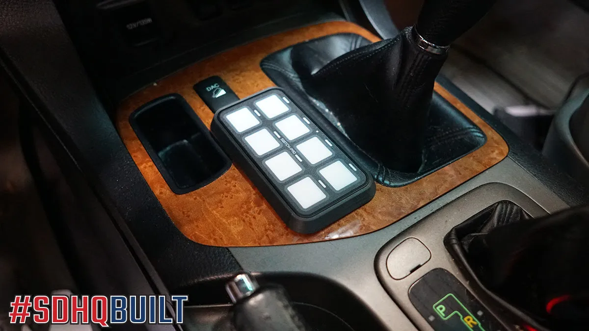 '03-09 Lexus GX470 SDHQ Built Switch Pros SP-9100 Keypad Mount