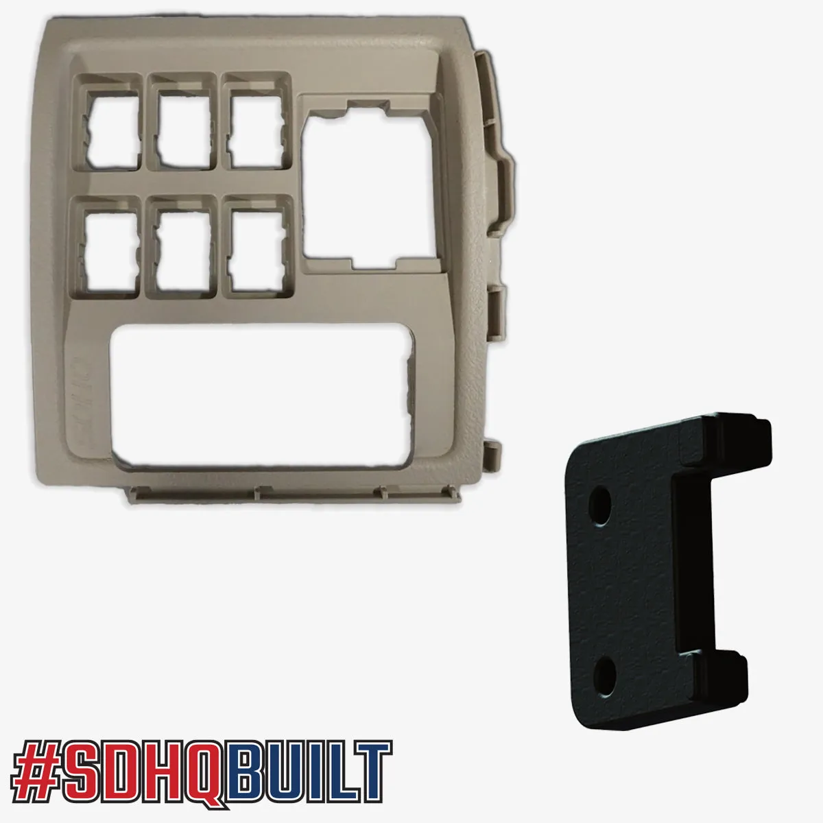 '08-21 200 Series Land Cruiser SDHQ Built Switch Pros OEM Replacement Keypad Mount