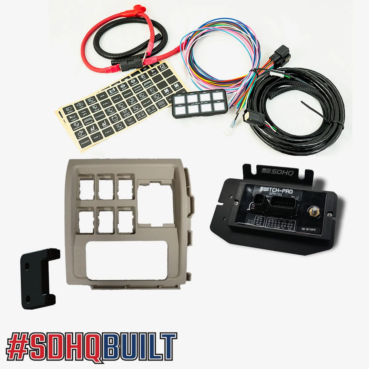 '08-21 200 Series Toyota Land Cruiser SDHQ Built Complete Switch Pros Mounting System