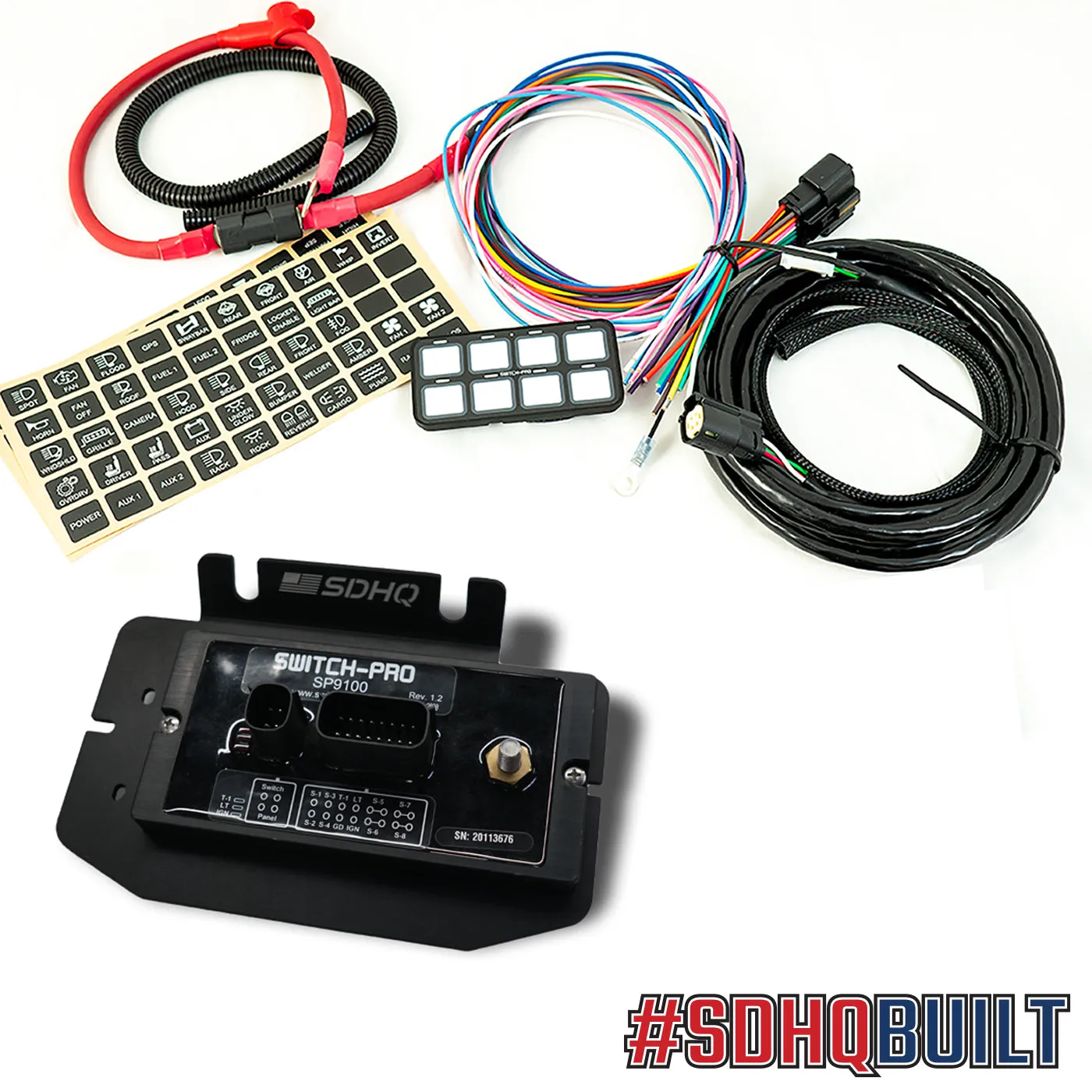 '08-21 200 Series Toyota Land Cruiser SDHQ Built Complete Switch Pros Mounting System