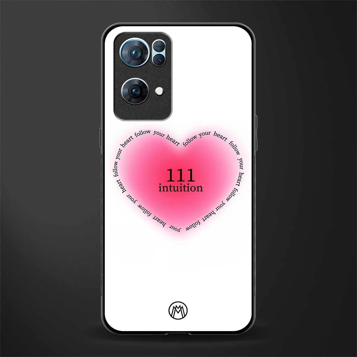 111 Intuition Phone Case for Oppo Reno7 Pro 5G | Glass Case