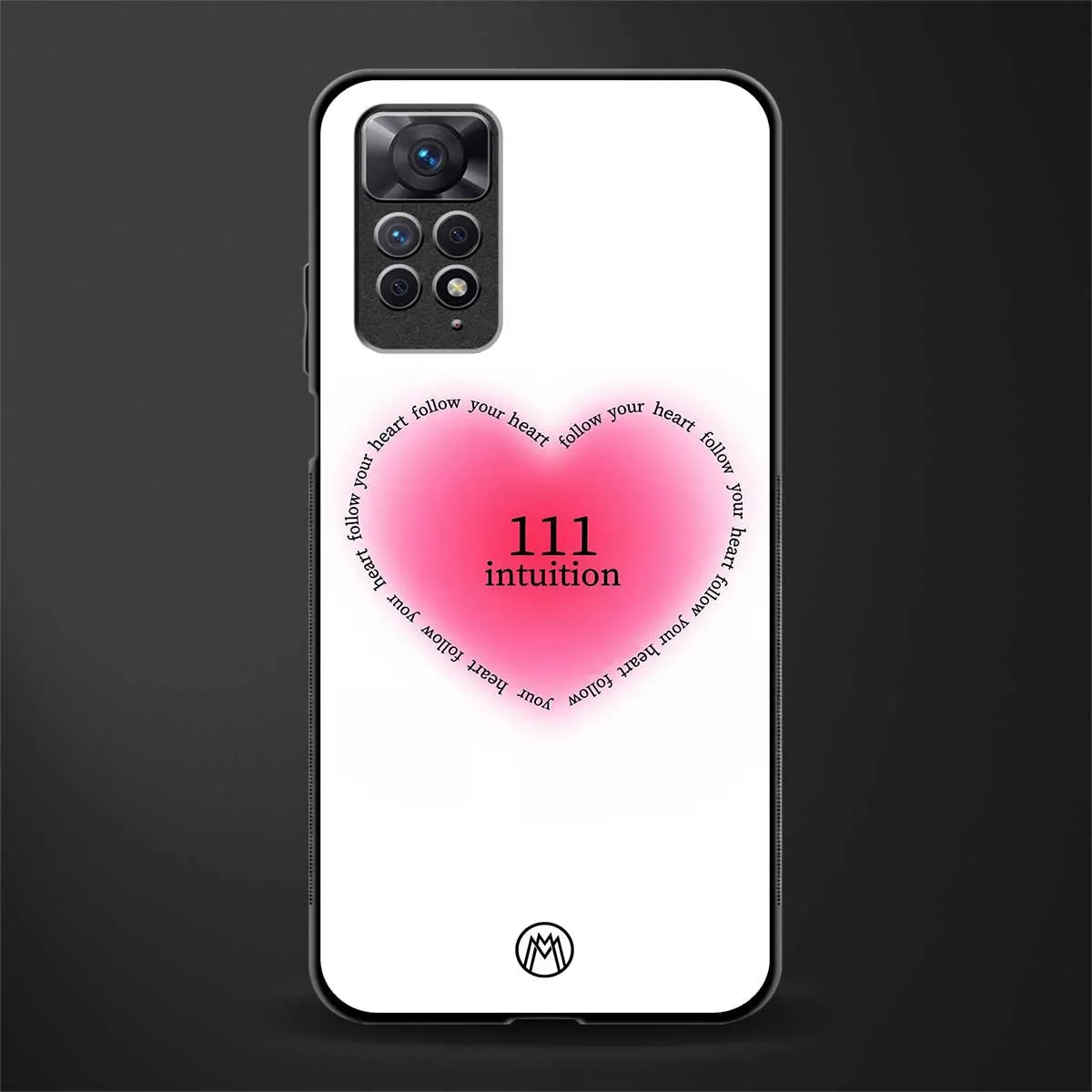 111 Intuition Phone Case for Redmi Note 11 Pro | Glass Case