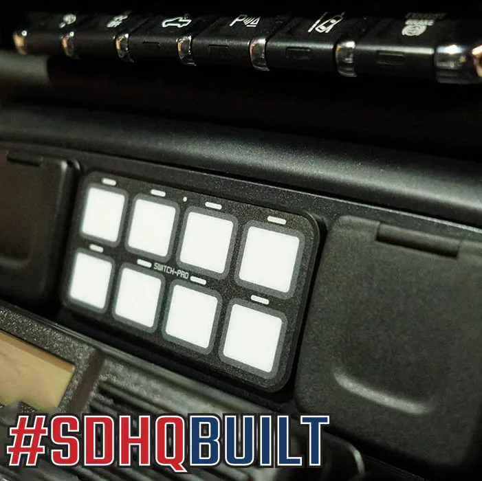 '14-18 Chevy/GMC 1500 SDHQ Built Switch Pros SP-9100 Keypad Mount