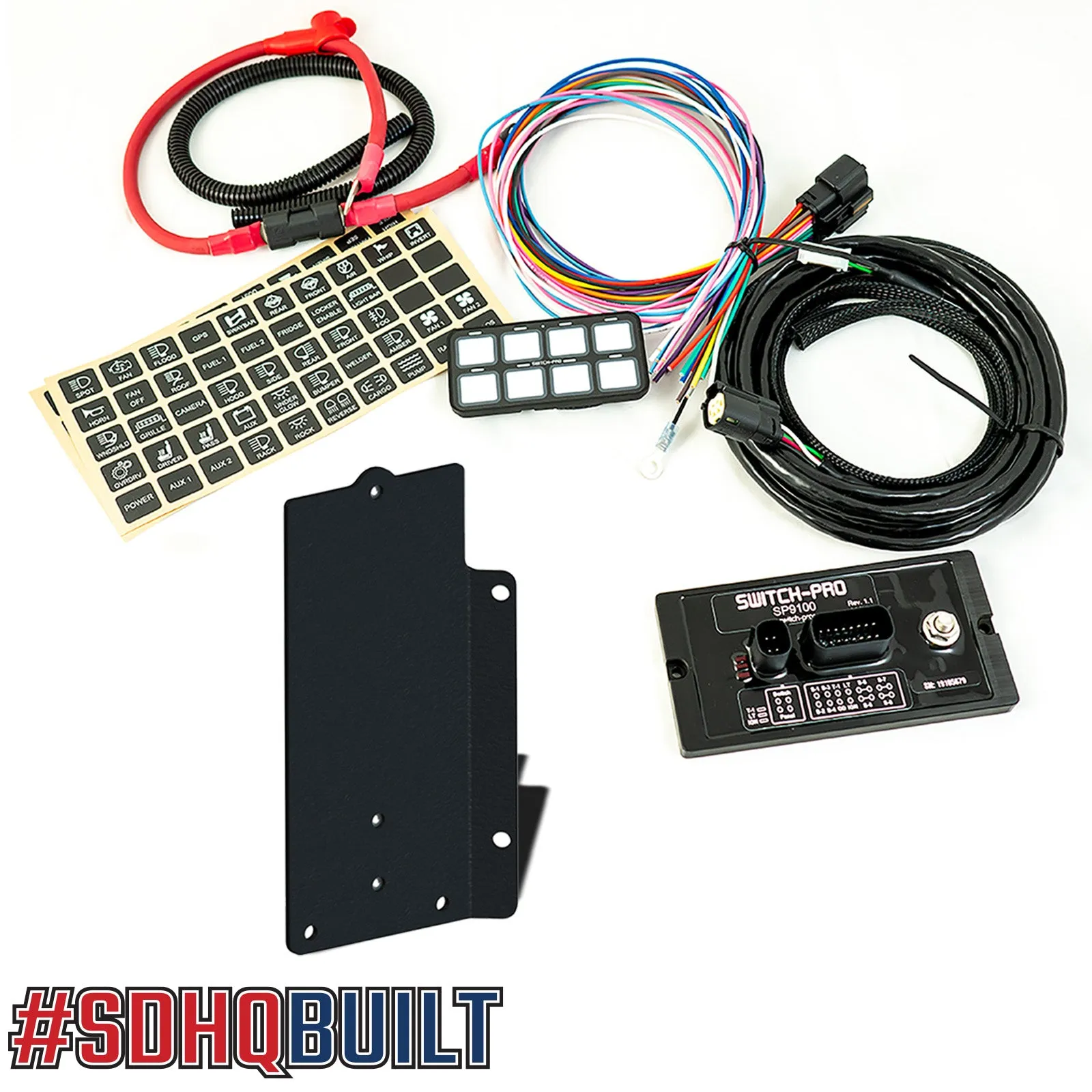 '14-21 Toyota Tundra SDHQ Built Complete Switch Pros SP-9100 Mounting Kit