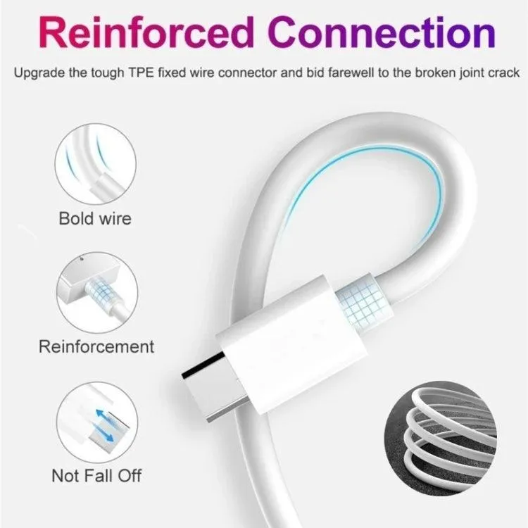 14cm USB-C PD Fast Charging & Data Sync Cable - Type-C to Type-C, Durable TPE Design