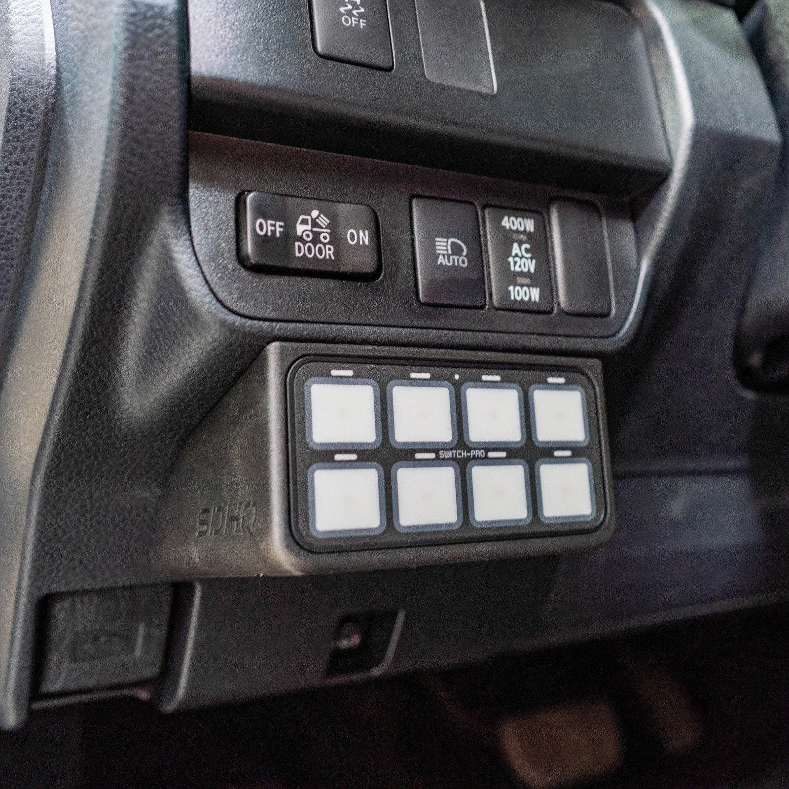 '16-23 Toyota Tacoma SDHQ Built Switch Pros SP-9100 Keypad Mount