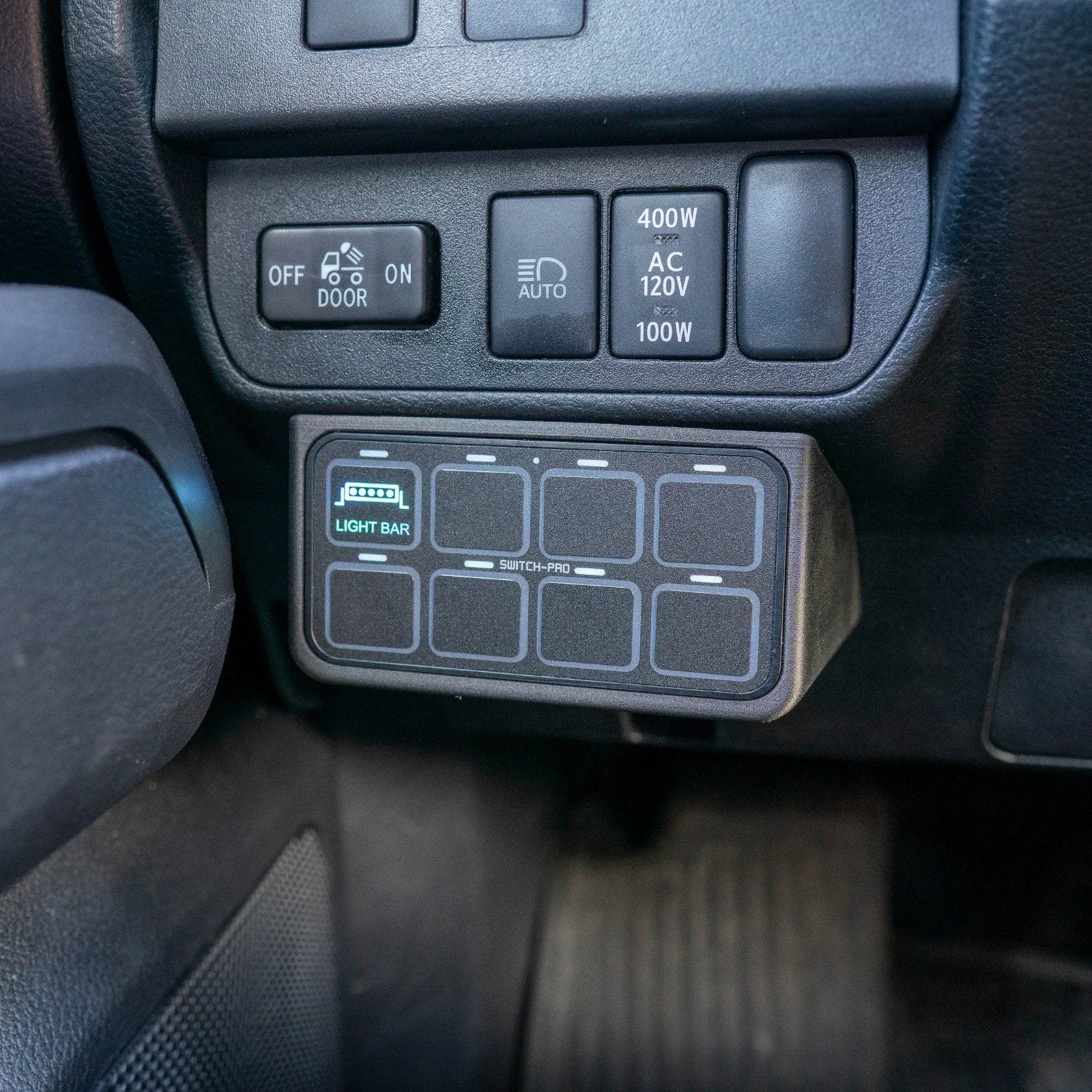 '16-23 Toyota Tacoma SDHQ Built Switch Pros SP-9100 Keypad Mount