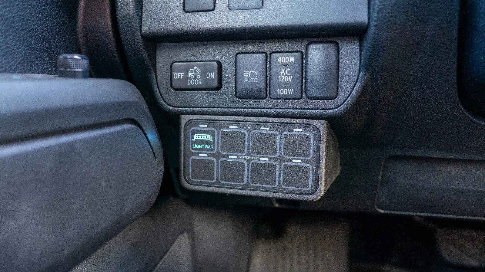 '16-23 Toyota Tacoma SDHQ Built Switch Pros SP-9100 Keypad Mount