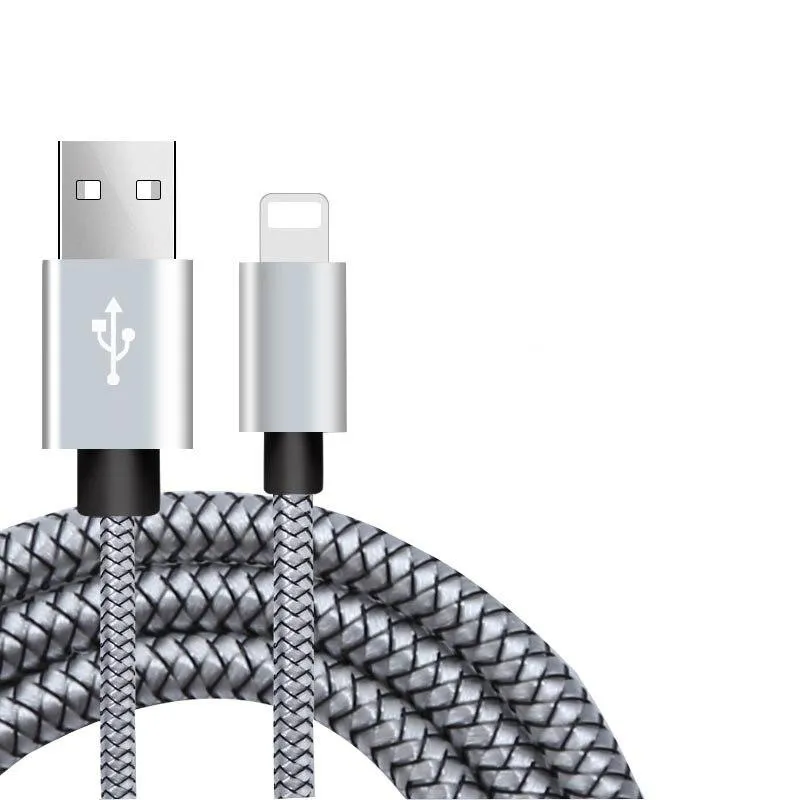 20cm 1m 2m 3m Data USB Charger Cable For iPhone 6s 6 7 8 Plus 11 12 Pro Xs Max XR X 5s iPad Fast Charging Origin Long Wire Cord