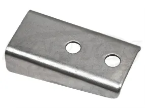 3" Two Hole Channel Bracket 3_ Long w/ 3/8_ Holes