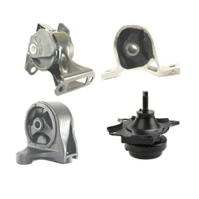 4 PC Motor Mounts Kit With CVT Transmission Mount 01-05 Civic 1.7L GX HX CVT