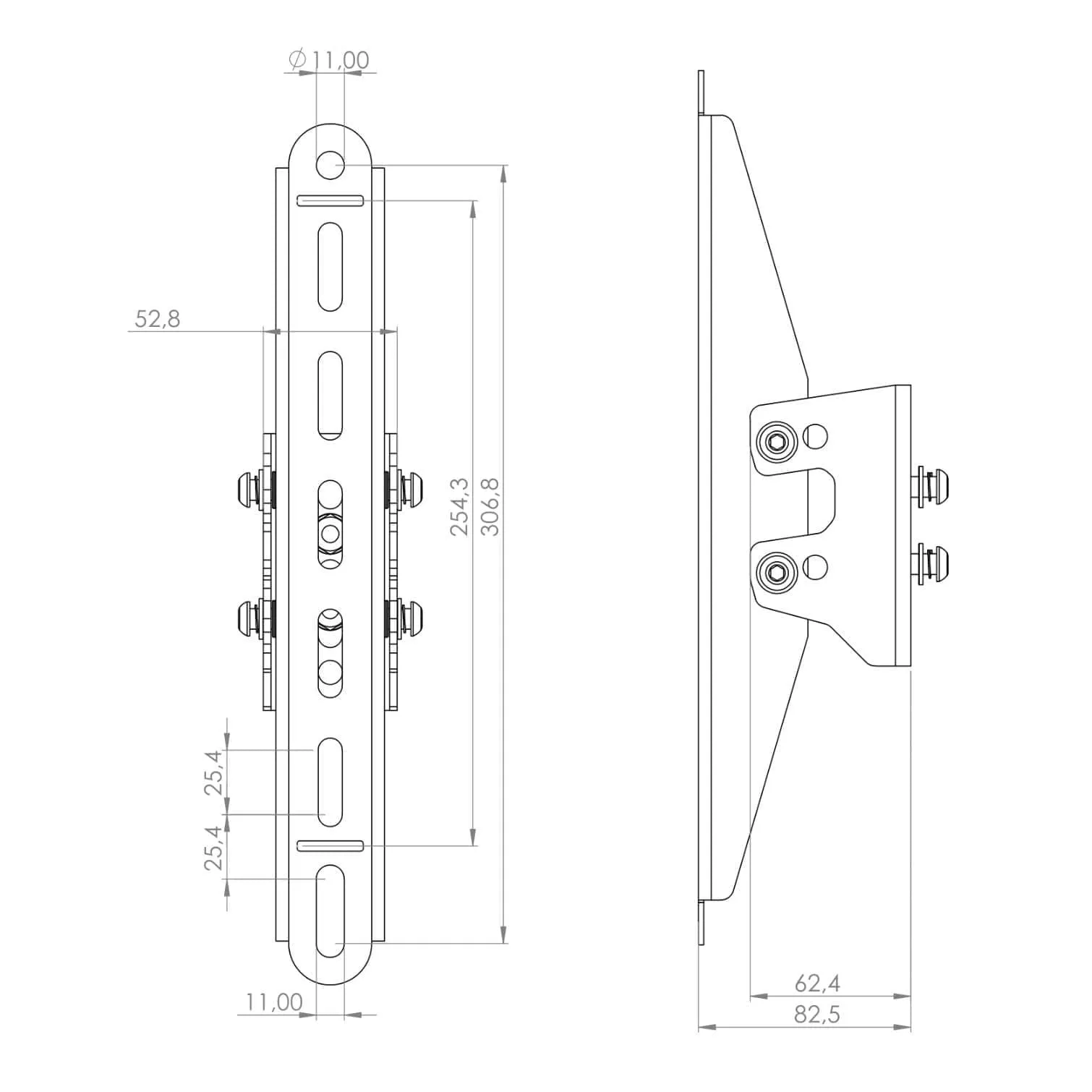 4CX Recovery Board Mounts