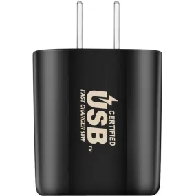 4XEM USB-C Wall Charger BLACK 4XUSBCCHARGER