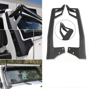 52" Straight Light Bar Windshield Mounting Brackets for 2007-2017 Jeep Wrangler JK