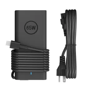 65W 45W Dell Laptop Charger USB C for Latitude 5420 5520 5320 5430 5290 7410 7420 XPS 13 9250 9360 9365 9370 9380 9350 9550 Chromebook 5190 Type C AC Adapter