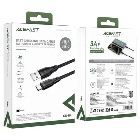 Ace Fast Cable Charger USB C To Type C, Black