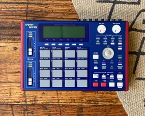 Akai MPC1000 MIDI Production Center - Blue & Red