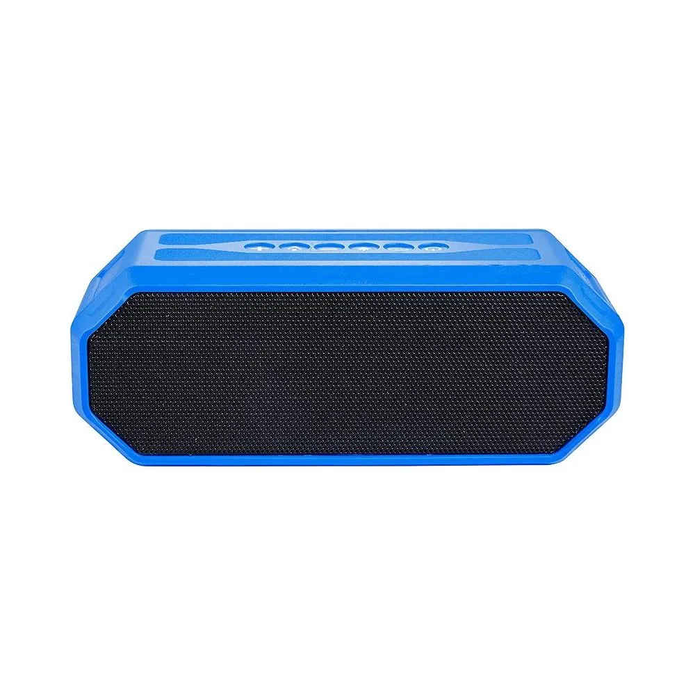 Altec Lansing IMW1200 HydraJolt Wireless Bluetooth Speaker, Waterproof Portable Speakers with Built In Phone Charger and Lights, Everything Proof Outdoor, Shockproof, Snowproof, 16 Hours Playtime (Royal Blue)