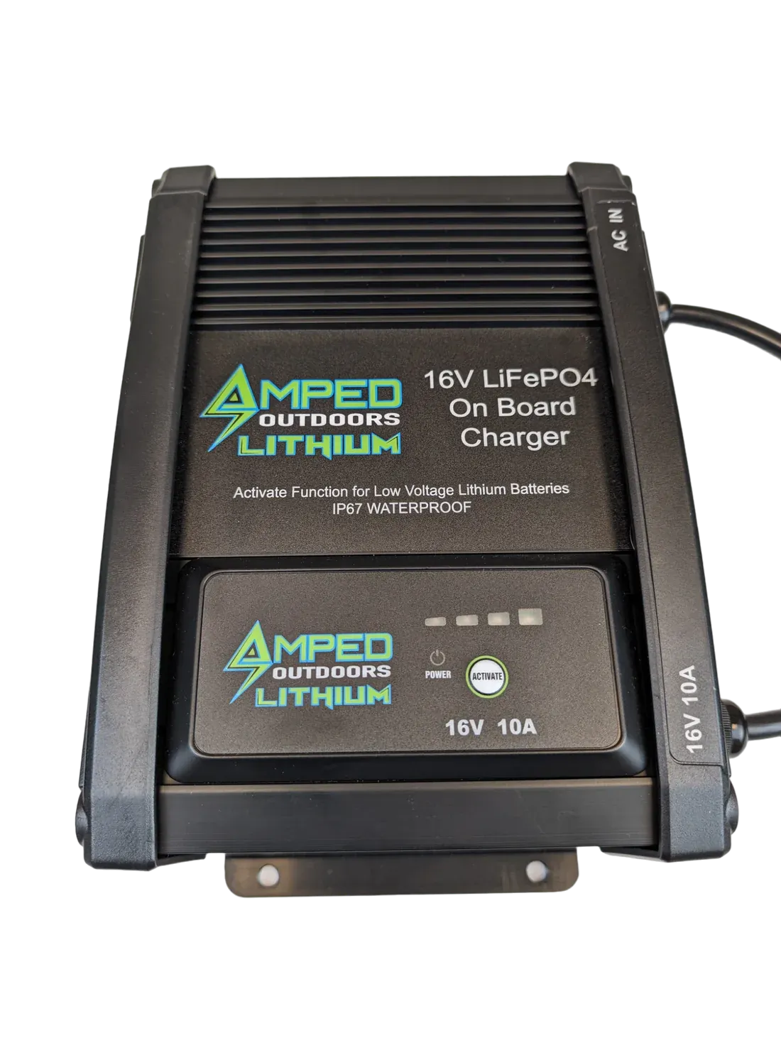 Amped Outdoors LiFePO4 Battery  | Nominal Capacity 50Ah | Nominal Voltage 16V | With On board Charger