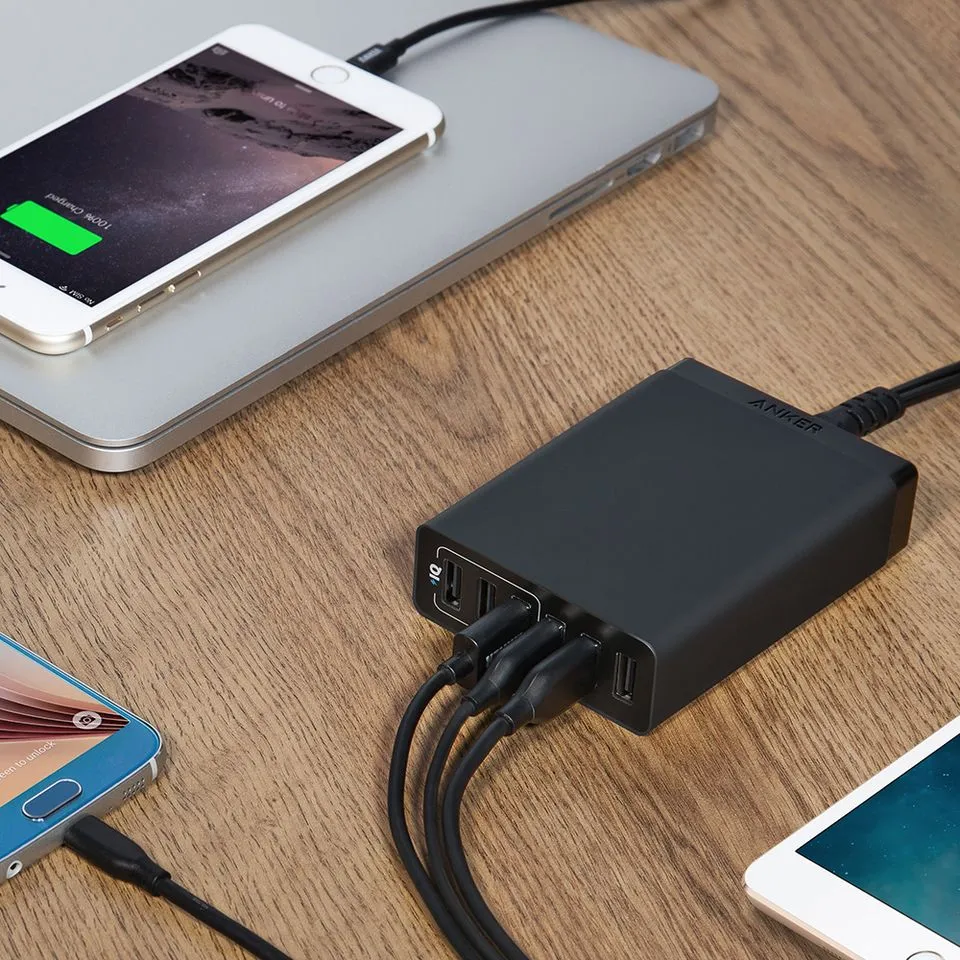 Anker PowerPort 6 60W 6-Port USB Wall Charger