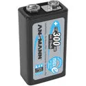 Ansmann 5035453 Max E Plus 9V Rechargeable Battery 250mAh - Pack of 1