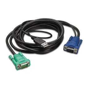 APC Integrated LCD KVM USB Cable - 6 ft (AP5821)