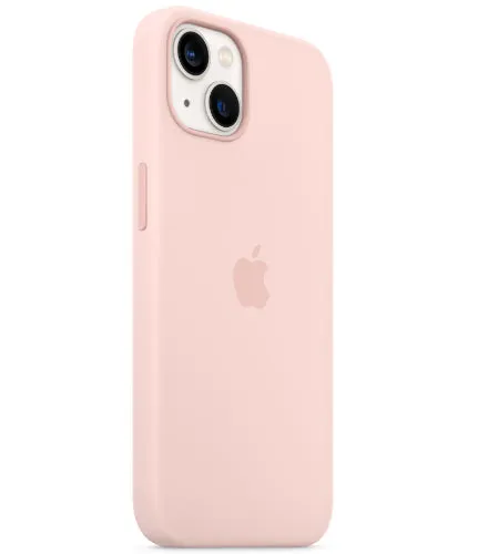 Apple 原廠 iPhone 13 MagSafe Silicone Case 矽膠保護殼 灰粉紅色 - Chalk Pink - Brand New