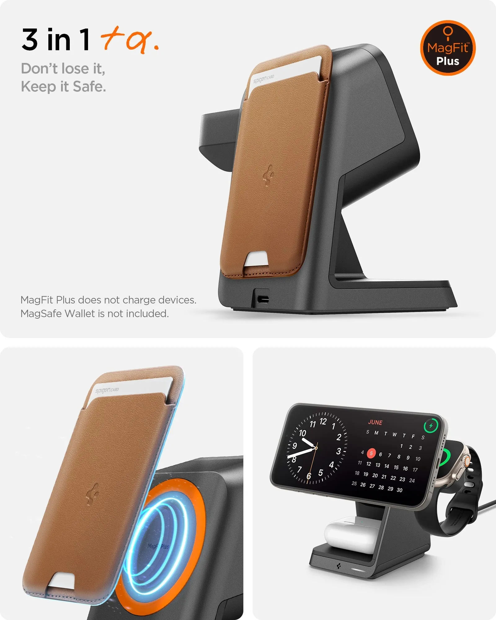 ArcField™ 3-in-1 Wireless Charger | PF2203US (MagFit)