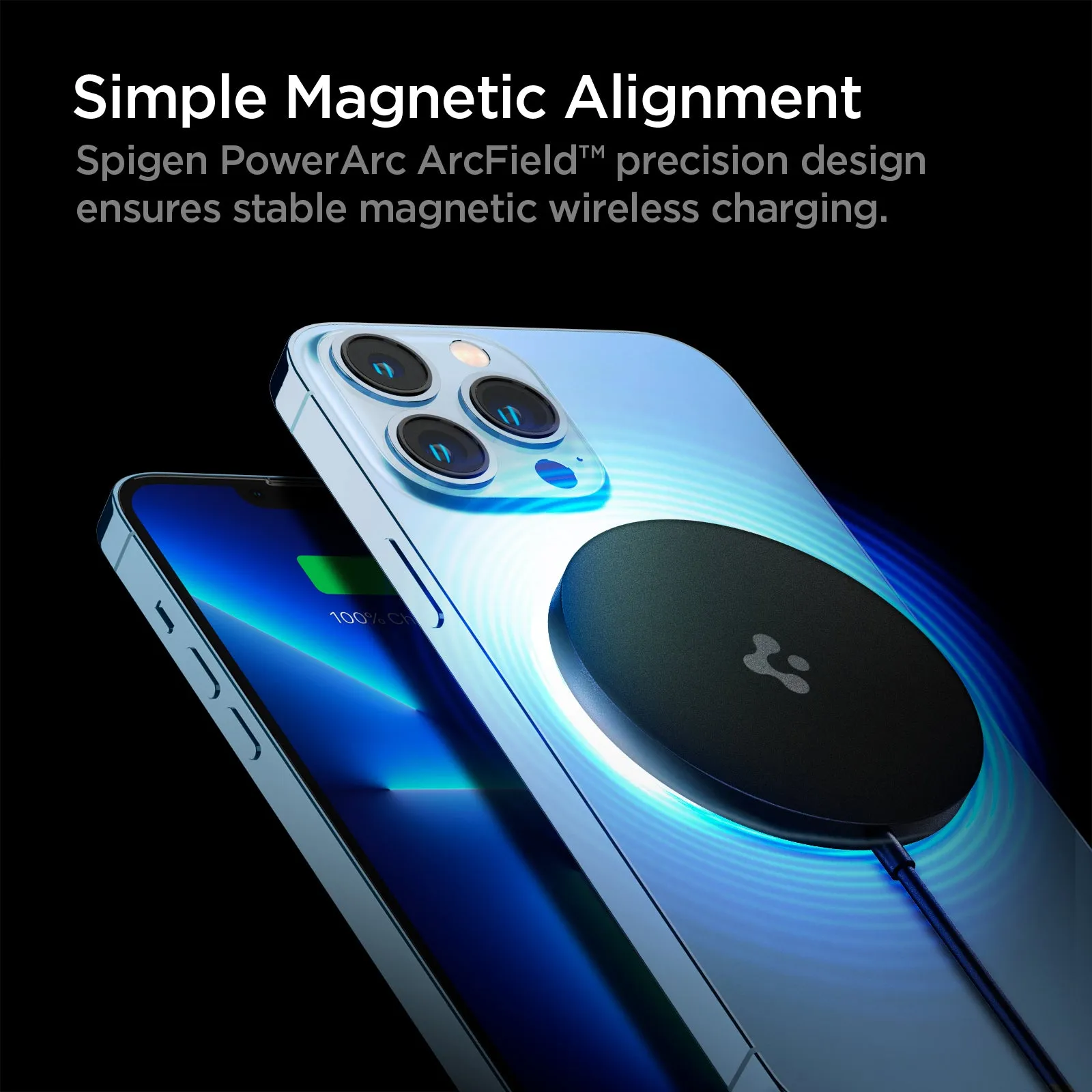 ArcField™ Magnetic 7.5W Wireless Charger | PF2009 (MagFit)