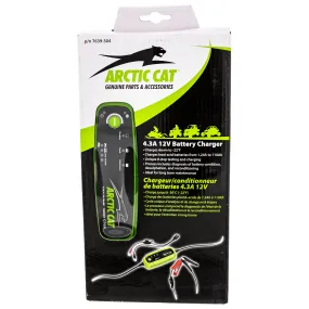 Arctic Cat 7639-504 Battery Charger 12-Volt 4.3A Multiple Modes Spark Free