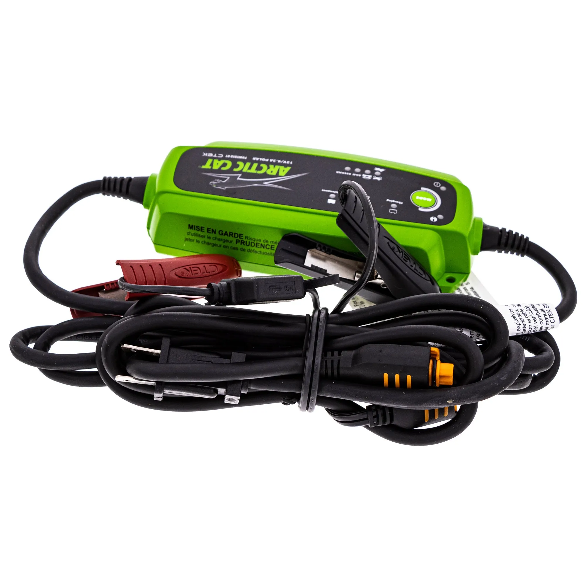 Arctic Cat 7639-504 Battery Charger 12-Volt 4.3A Multiple Modes Spark Free