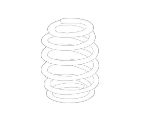 Audi Coil Spring – Rear 80A511115AK