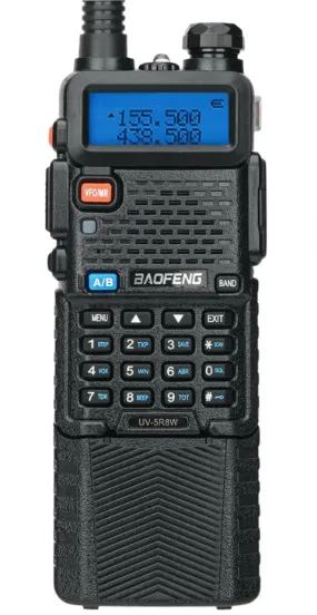 Baofeng UV-5R 5W/8W VHFUHF Dual Band Walkie Talkie with 3800mAh long Li-ion Battery 16KM Long Range UV5R Ham Two-Way Radios