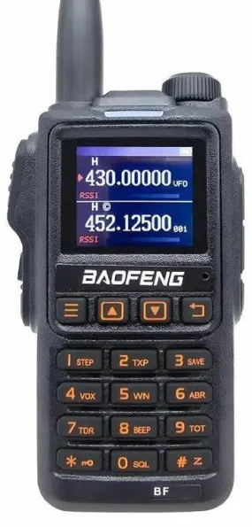 BAOFENG UX-19 TRI-BAND 18W USB-C RADIO, TFT SCREEN