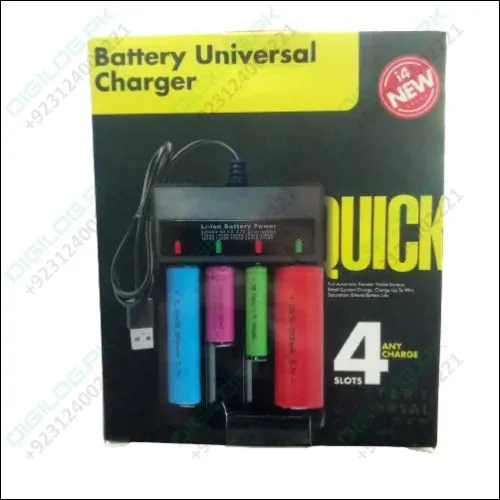 Battery Universal Charger i4 New