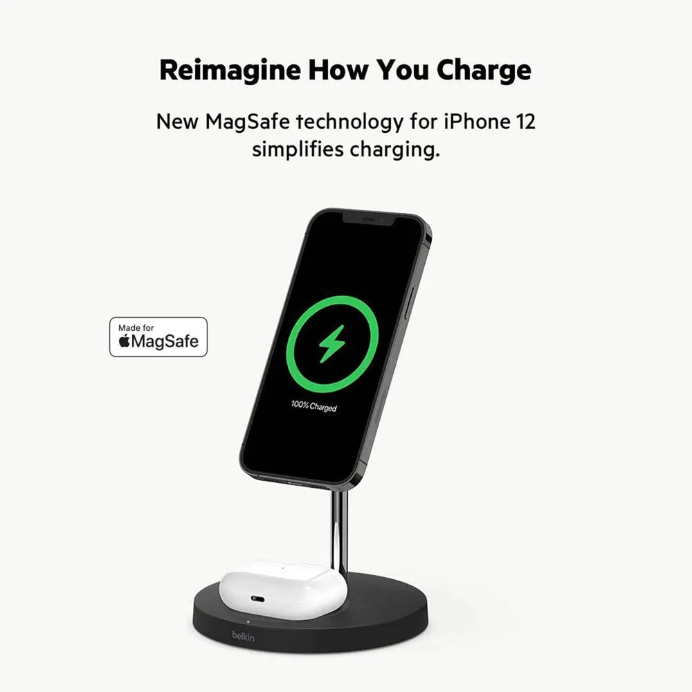 Belkin Boost‚ÜëCharge‚Ñ¢Pro Magsafe 2-In-1 Black