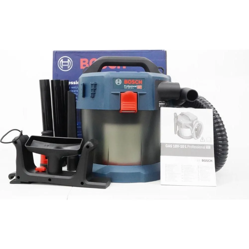 Bosch GAS 18V-10L Cordless Wet & Dry Vacuum / Dust Extractor 6L 18V [Bare]