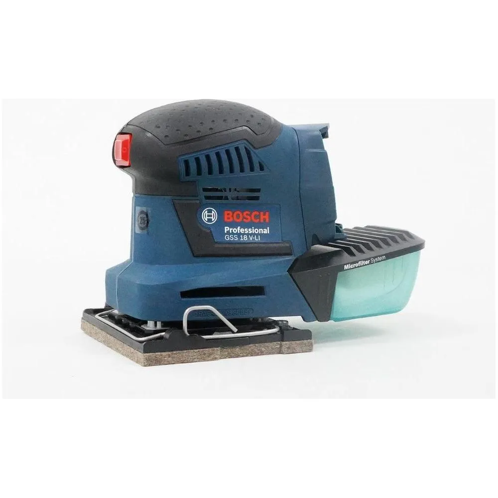 Bosch GSS 18V-Li Cordless Finishing Sander 113x101mm 18V (Bare)