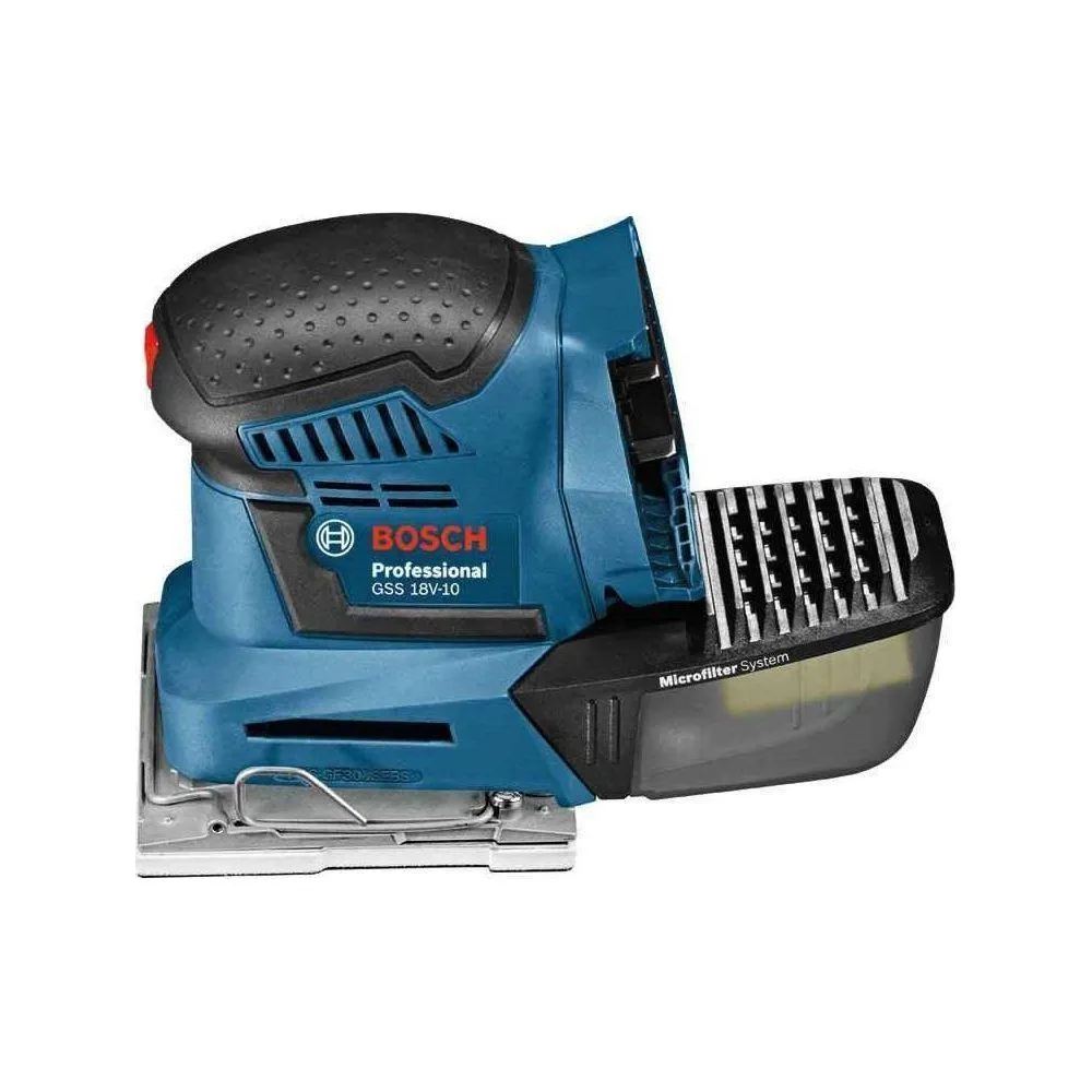 Bosch GSS 18V-Li Cordless Finishing Sander 113x101mm 18V (Bare)