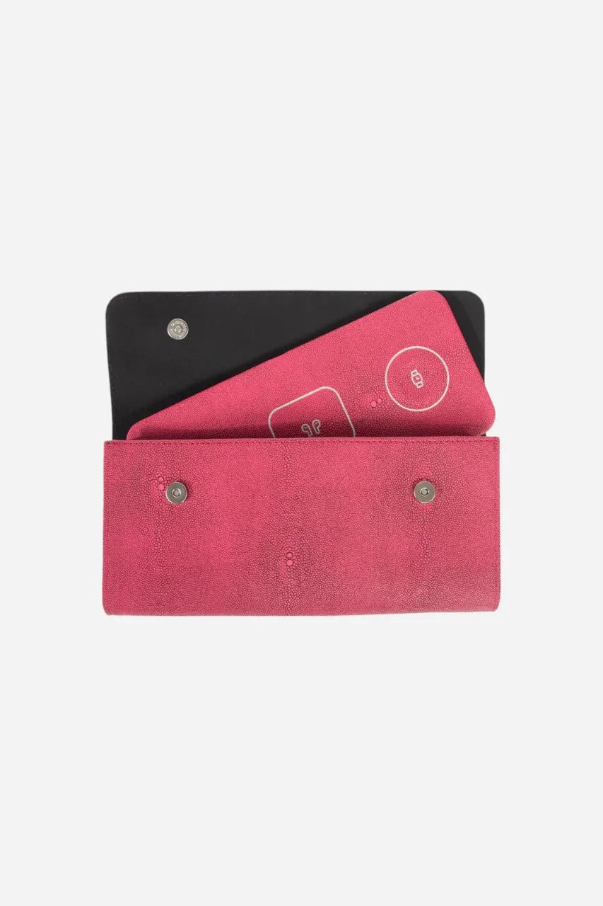 BROUK & CO. Ace 3-In-1 Wireless Charging Pad Fuschia