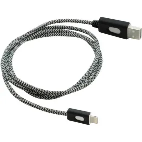 BT Saphire SA4-914-2 PwrMate Charge & Sync Lightning Cable, 3.3ft (Black)