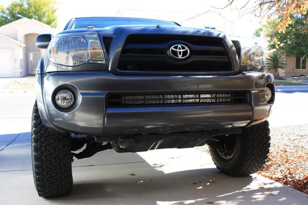 Cali Raise LED 2005-2015 TOYOTA TACOMA 32" LOWER BUMPER FLUSH LED LIGHT BAR BRACKETS KIT