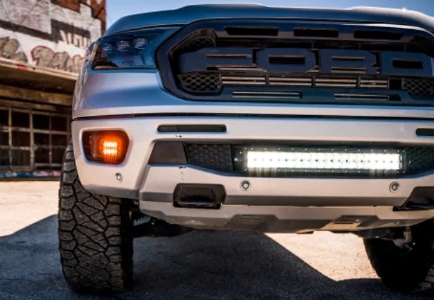 Cali Raised 22" Bumper Hidden LED Light Bar Bracket Kit For Ranger (2019-2023)