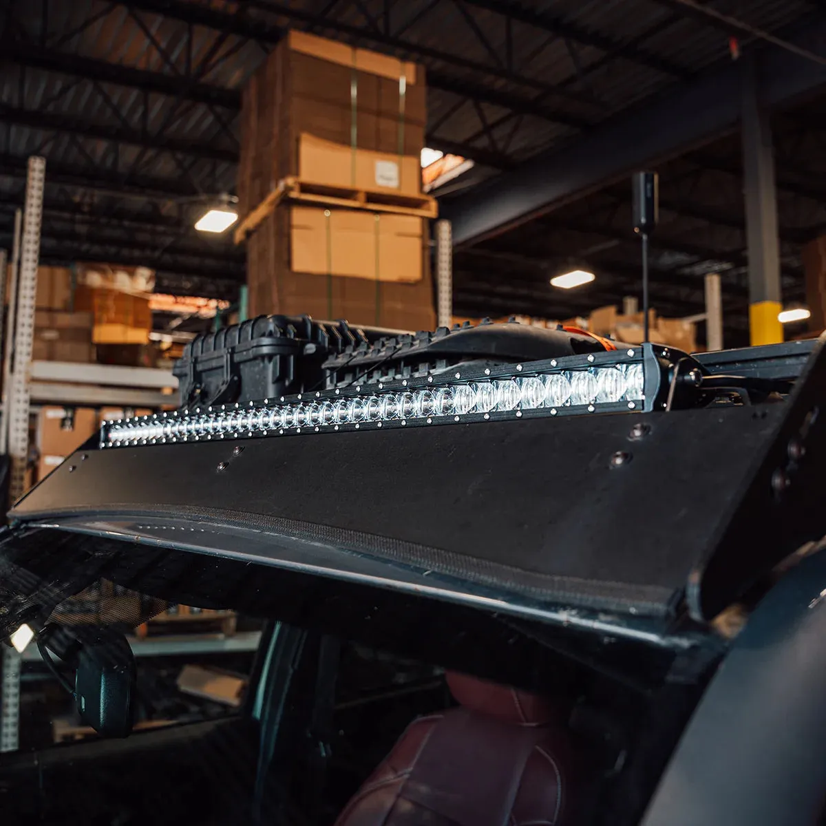 Cali Raised Sherpa Roof Rack LED Light Bar Bracket Kit