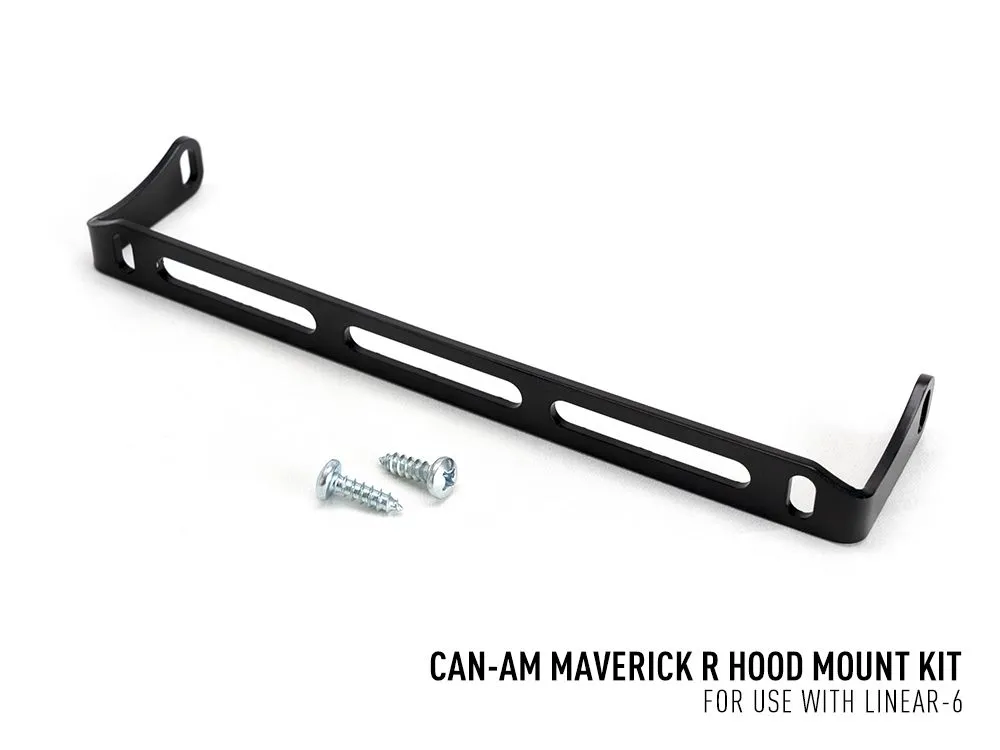 Can-Am Maverick R - Hood Mount Kit