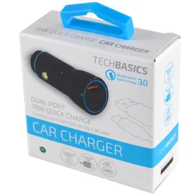 Car Charger with Dual USB / USB-C Ports 2.4 Amp -  5 Pieces Per Pack 26248