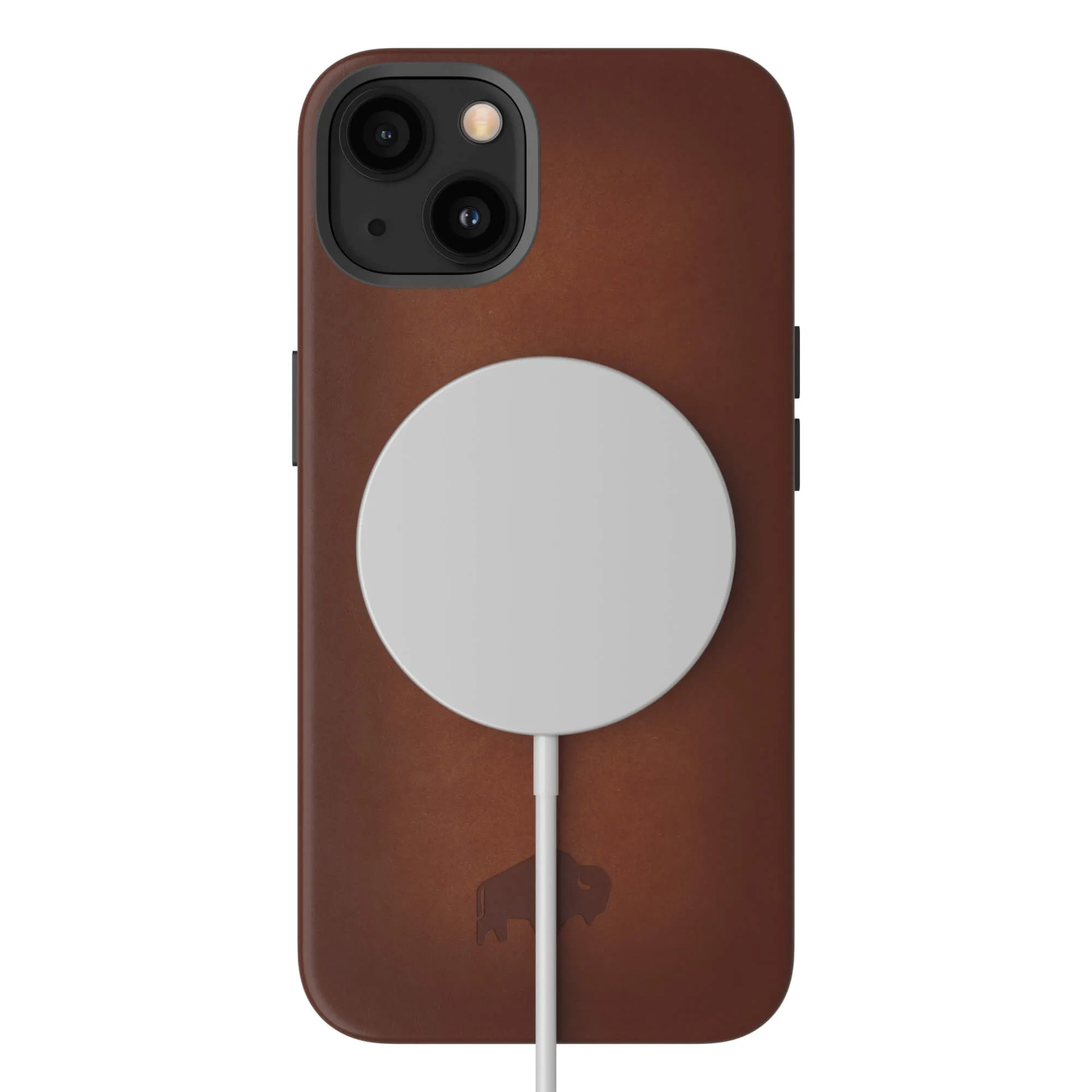 Carson iPhone 14 Plus Wallet Case, Burnished Tan