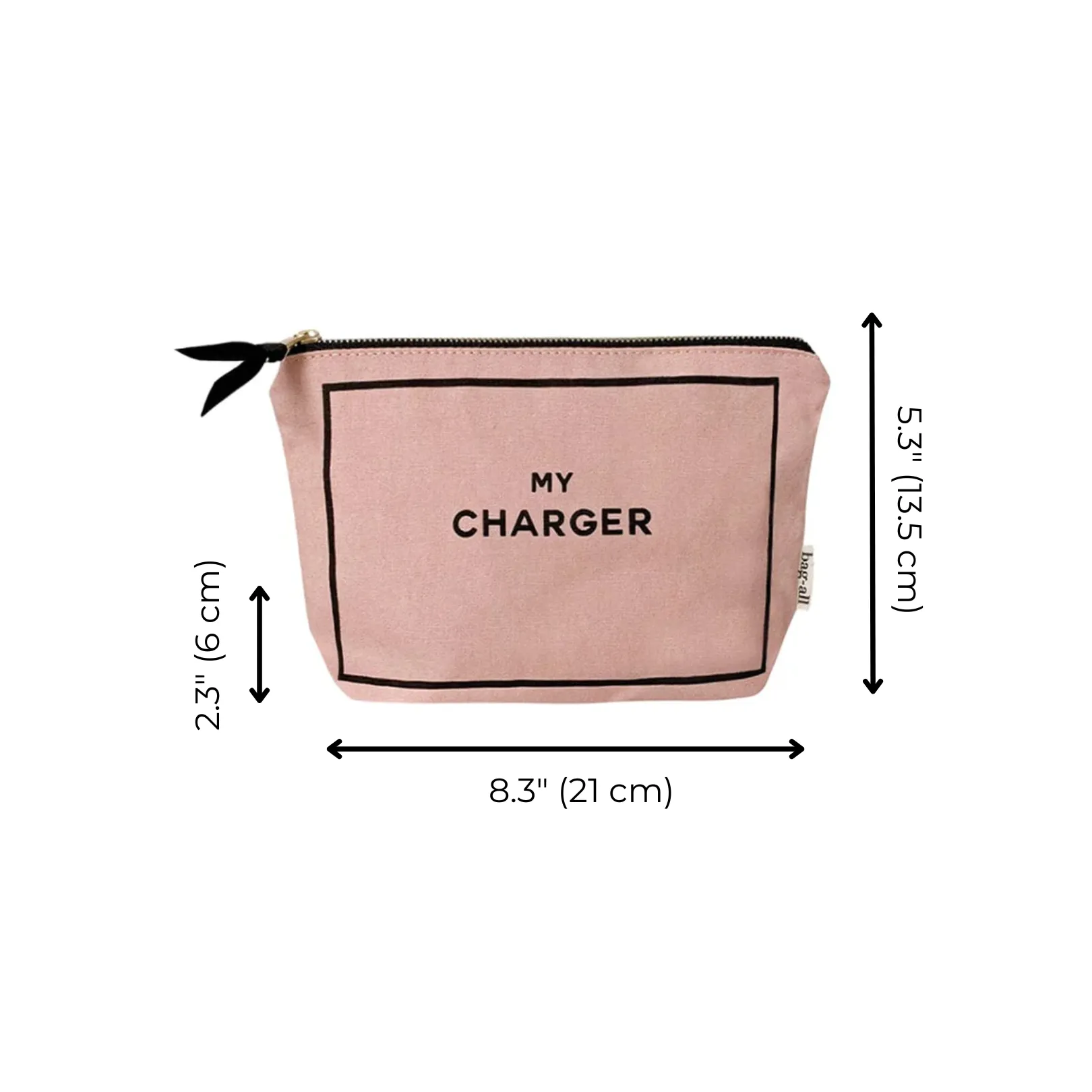 Charger Pouch, Pink/Blush