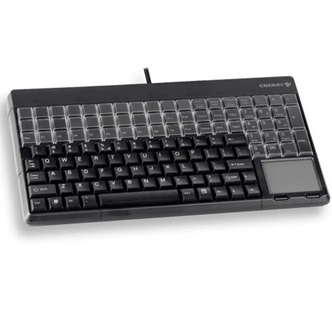 Cherry G86-61401 SPOS Programmable Keyboard Touchpad Black USB