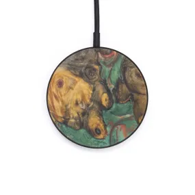 Circle Wood Resin Wireless Charger - Courtney (Artist Pick, 609044)